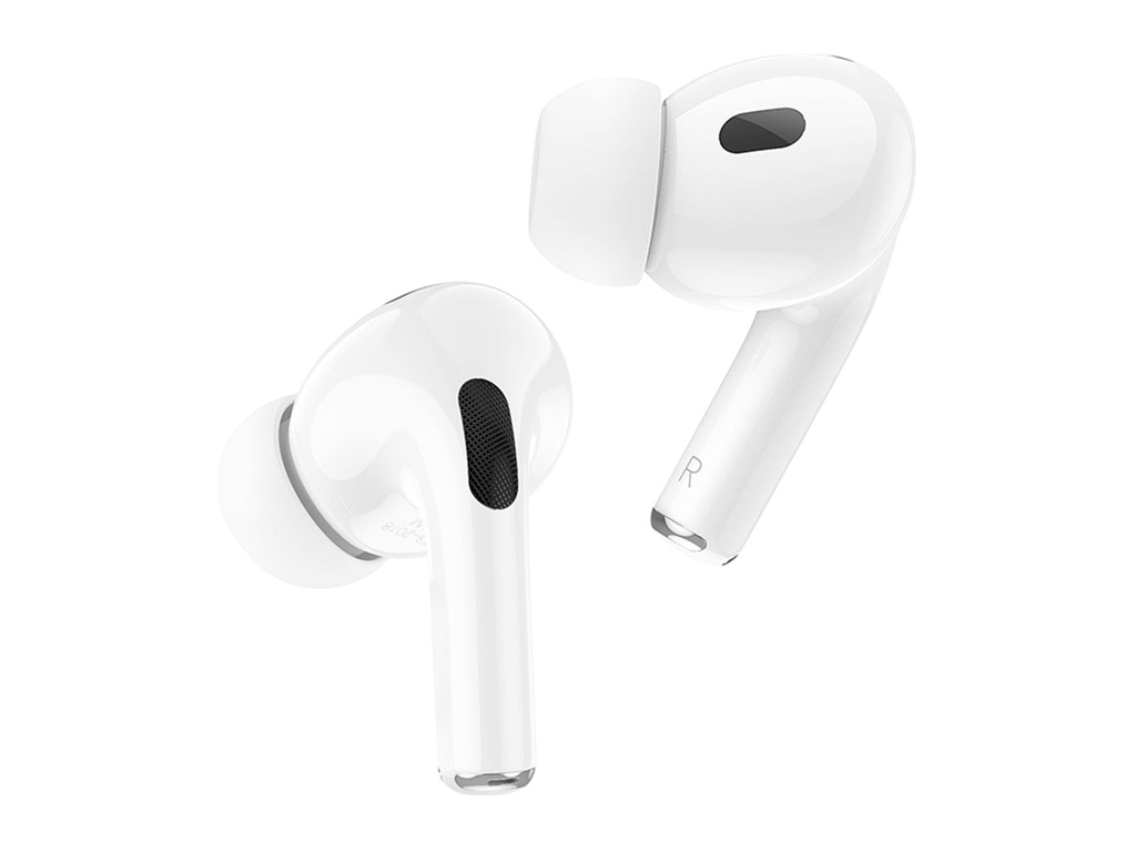 Bluetooth стерео гарнітура Hoco EW63 ANC, білий
