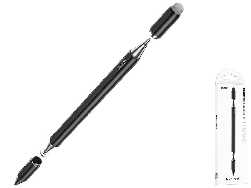 Стілус Hoco GM111 Cool dynamic series 3-in-1, Колір Чорний