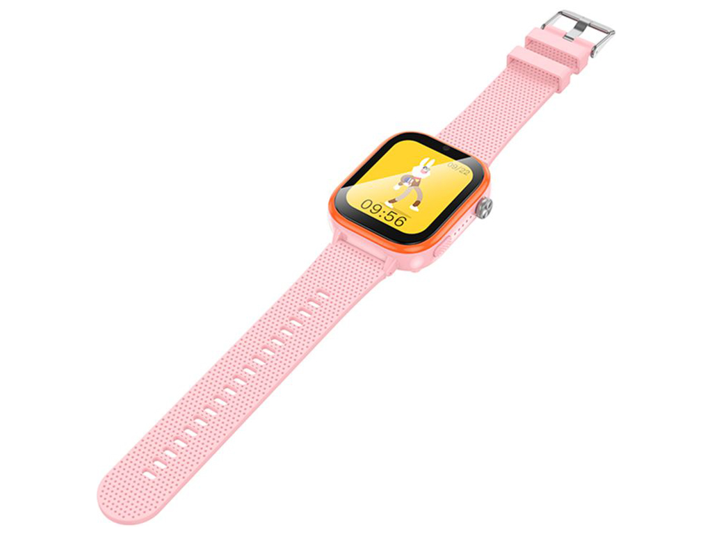 Детские смарт часы Hoco Y101 4G GPS Цвет Розовый