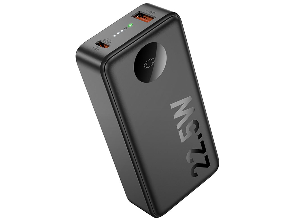 Універсальна мобільна батарея Hoco Q27B Jewel 22.5W+PD20W with watch charger 10000mAh Чорний
