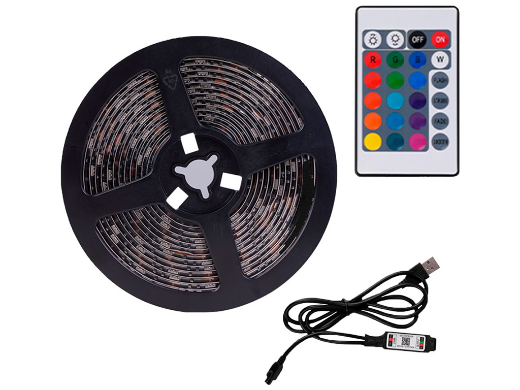 LED Стрічка Hoco DL30 Plus 4м 5050 Колір Чорний