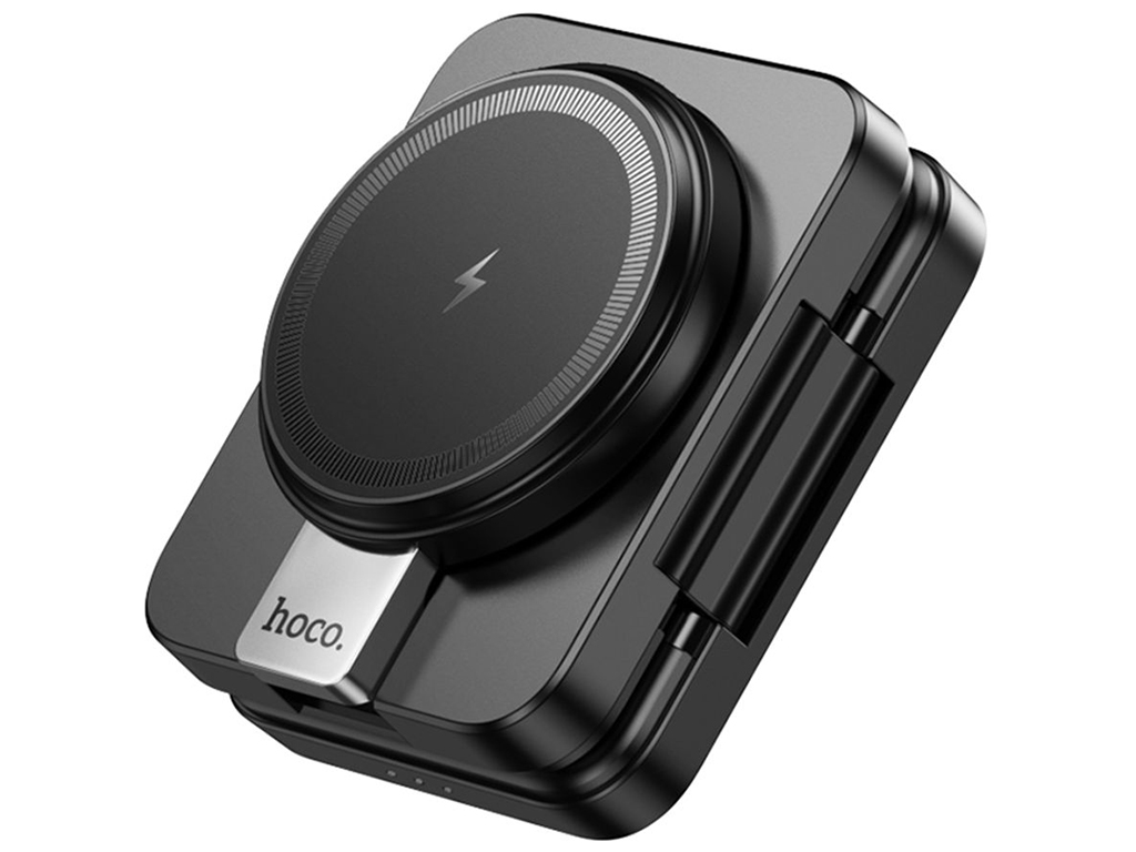Бездротовий Зарядний Пристрій Hoco CQ11 3-in-1 Magnetic 15W Колір Чорний