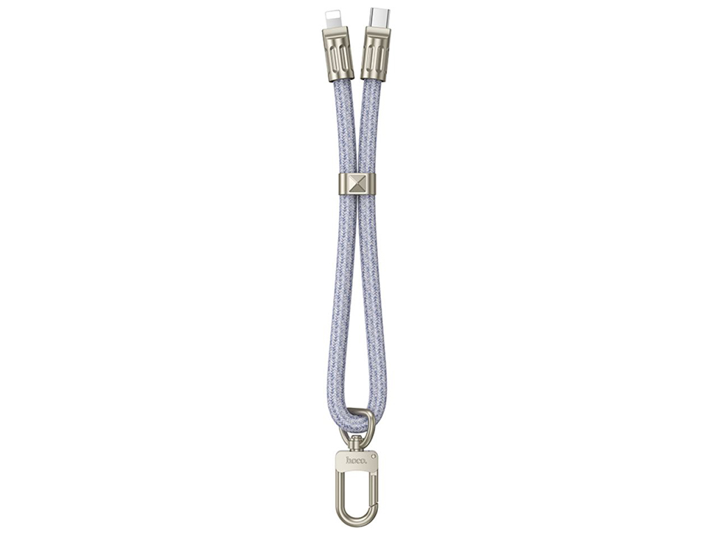 Кабель USB Hoco GH5 Type-C to Lightning PD20W 0.22m Колір Синiй