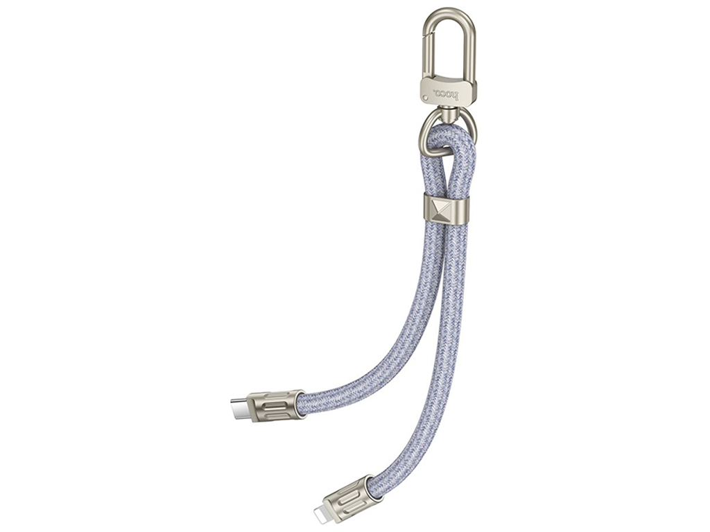 Кабель USB Hoco GH5 Type-C to Lightning PD20W 0.22m Колір Синiй