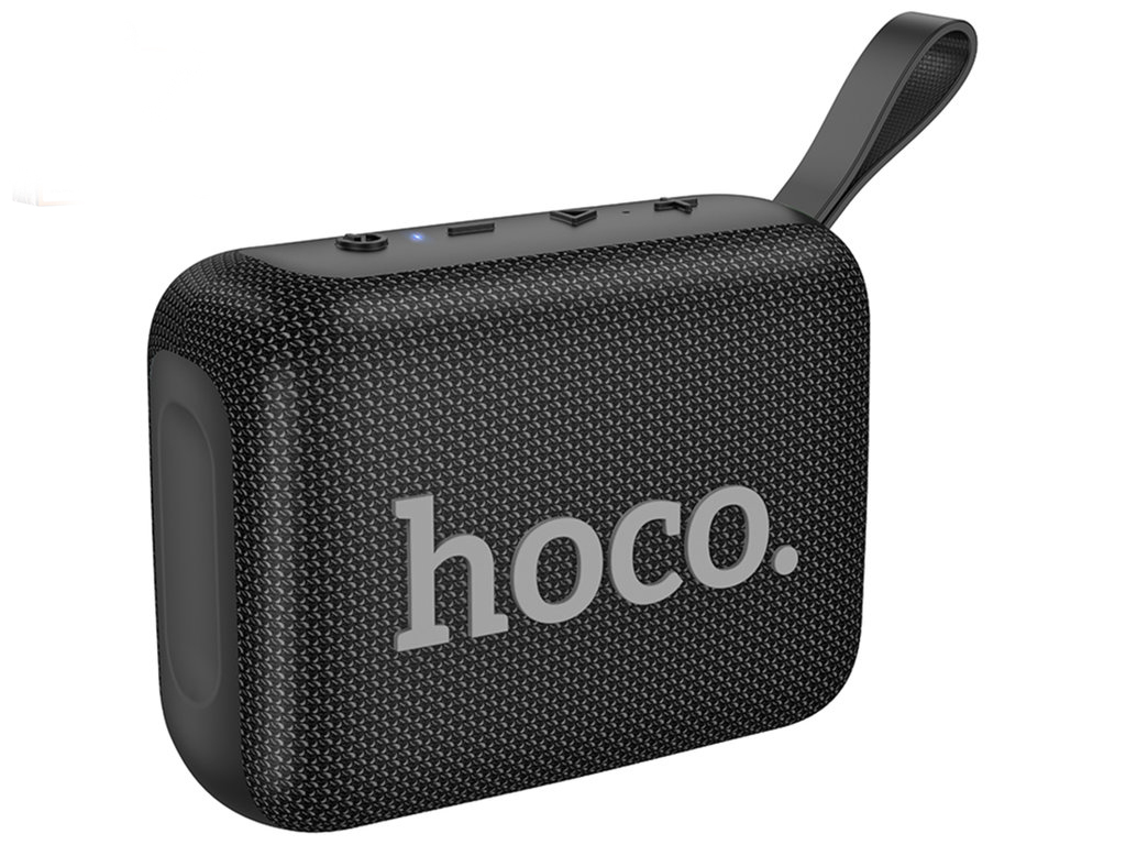 Колонка Hoco HC28, 8Вт, Bluetooth 5.4, 1200mAh, Type-C, ABS пластик, 125×95×54мм, колір чорний