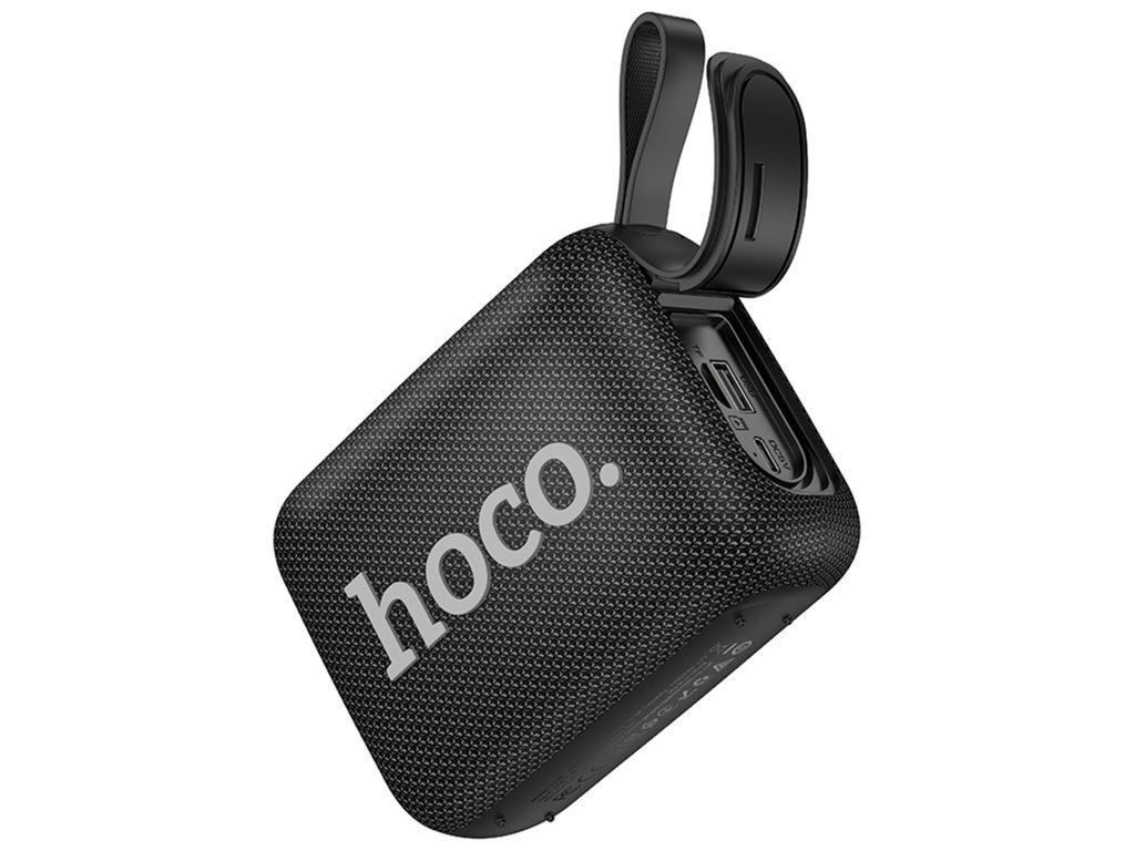 Колонка Hoco HC28, 8Вт, Bluetooth 5.4, 1200mAh, Type-C, ABS пластик, 125×95×54мм, колір чорний
