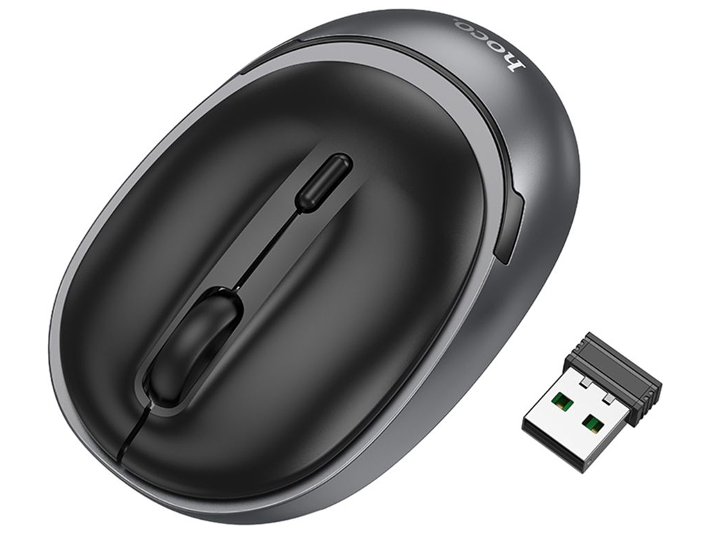 Бездротова Миша Hoco GM34 Nuevo dual mode (2.4G + Bluetooth (3.0+5.2)) Колір Чорний