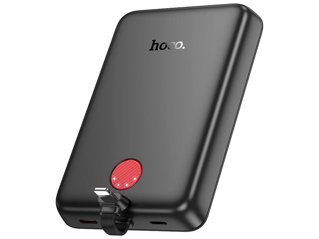 Універсальна мобільна батарея Power Bank Hoco J133A Triumph PD20W, 10000mAh, колір чорний