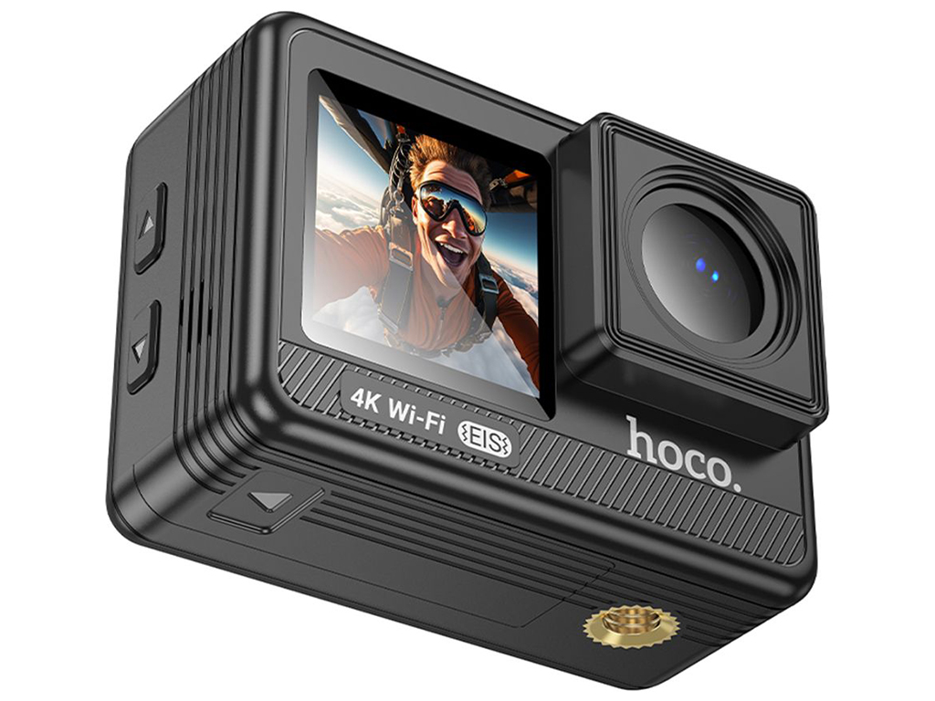 Экшн-Камера Hoco DV102 4K anti-shock Цвет Черный