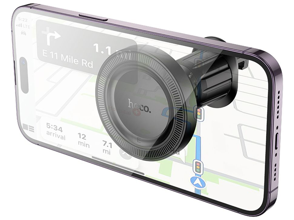 Автотримач Hoco H56 Magnetic Ring Колір Чорний