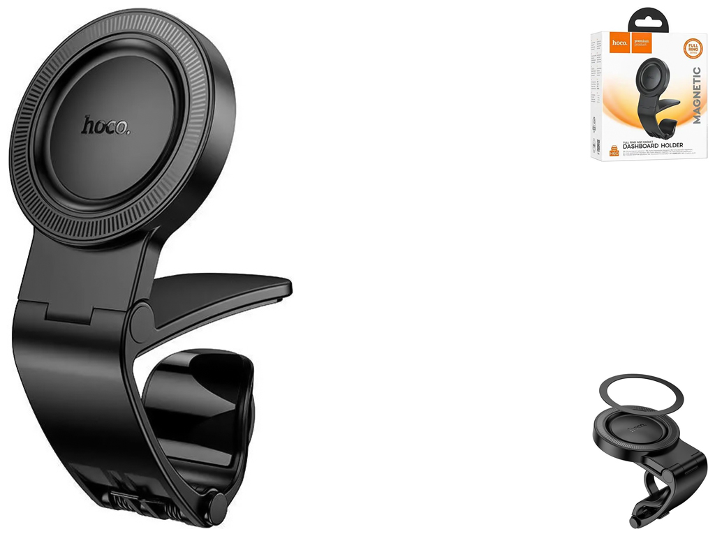 Автотримач Hoco H60 Magnetic Ring Колір Чорний