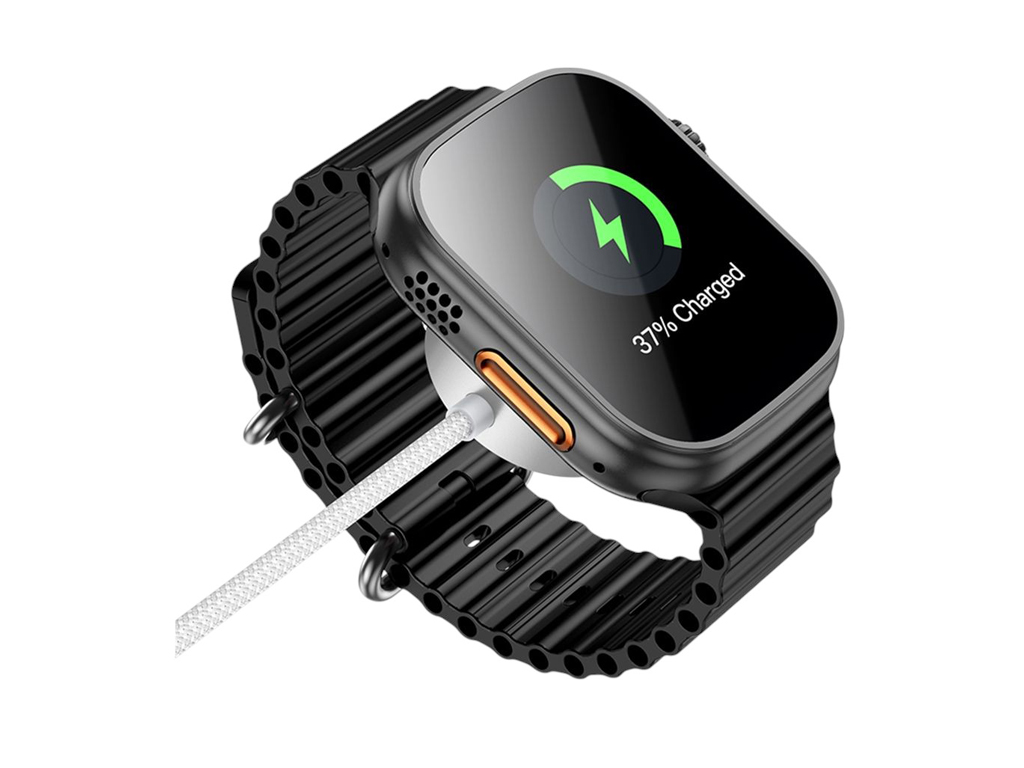 Бездротовий зарядний пристрій Hoco CW59 для iWatch/SAMSUNG, білий
