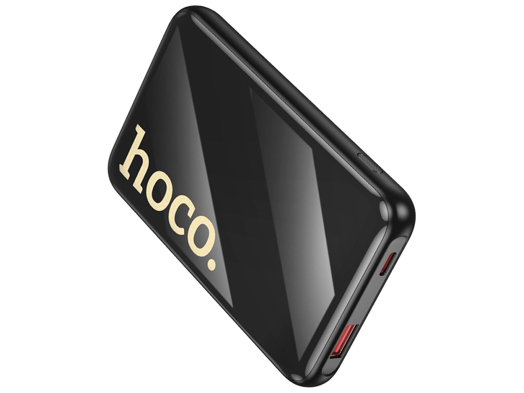 Універсальна мобільна батарея Power Bank Hoco Q37 Graceful, 10000mAh, колір чорний