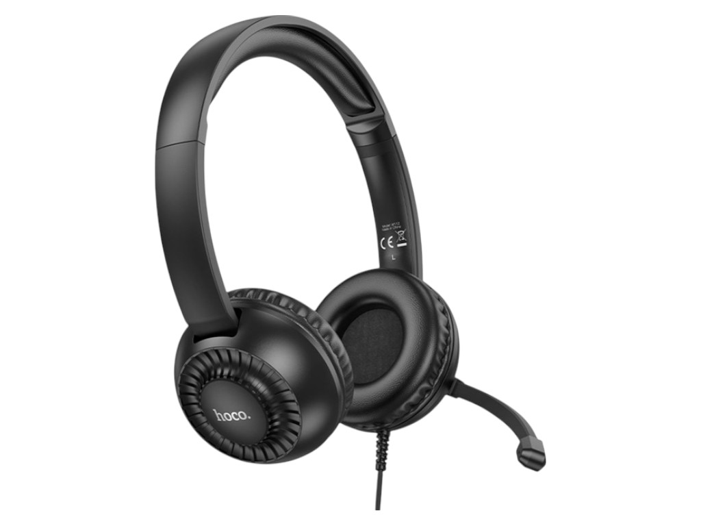 Ігрові навушники Hoco W112 Pure, чорний