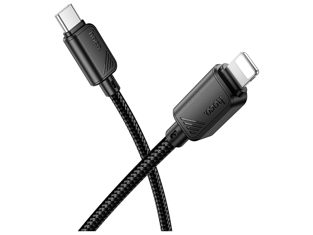 Кабель USB Hoco X113 Type-C to Lightning PD27W Колір Чорний