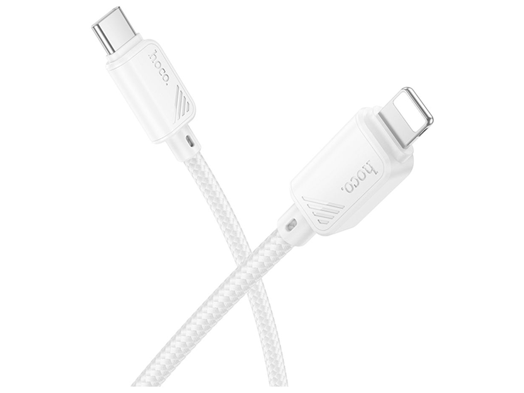 Кабель USB Hoco X113 Type-C to Lightning PD27W Колір Бiлий