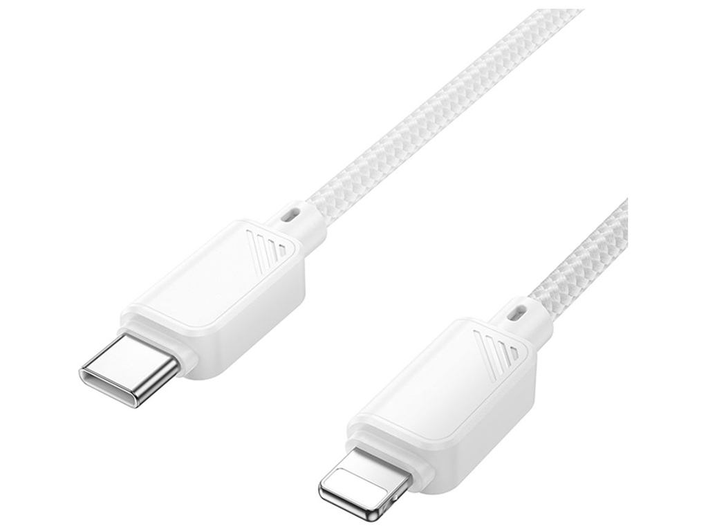Кабель USB Hoco X113 Type-C to Lightning PD27W Колір Бiлий