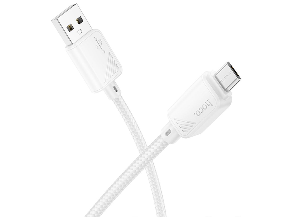 Кабель USB Hoco X113 Micro 2.4A Колір Бiлий