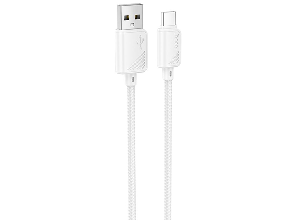 Кабель USB Hoco X113 Type-C 3A Колір Бiлий