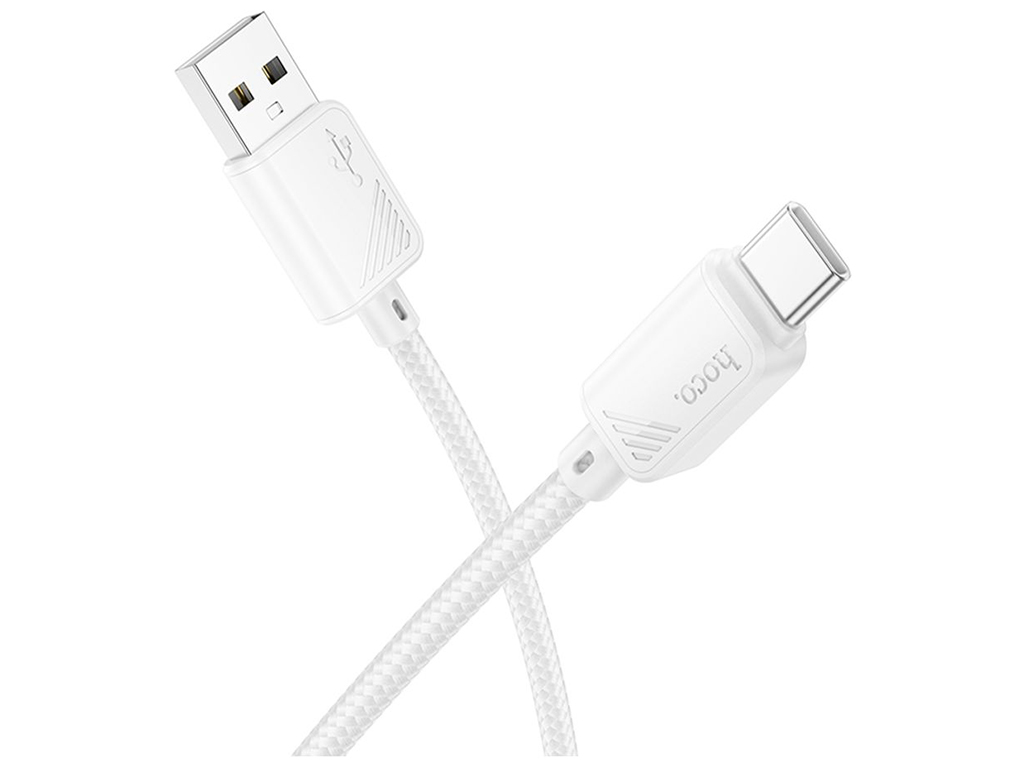 Кабель USB Hoco X113 Type-C 3A Колір Бiлий