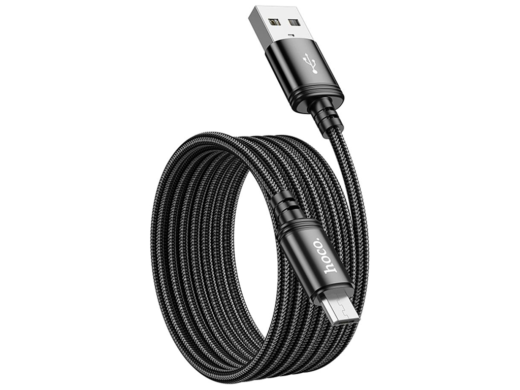Кабель USB Hoco X89 Micro 2.4A 2m Колір Чорний