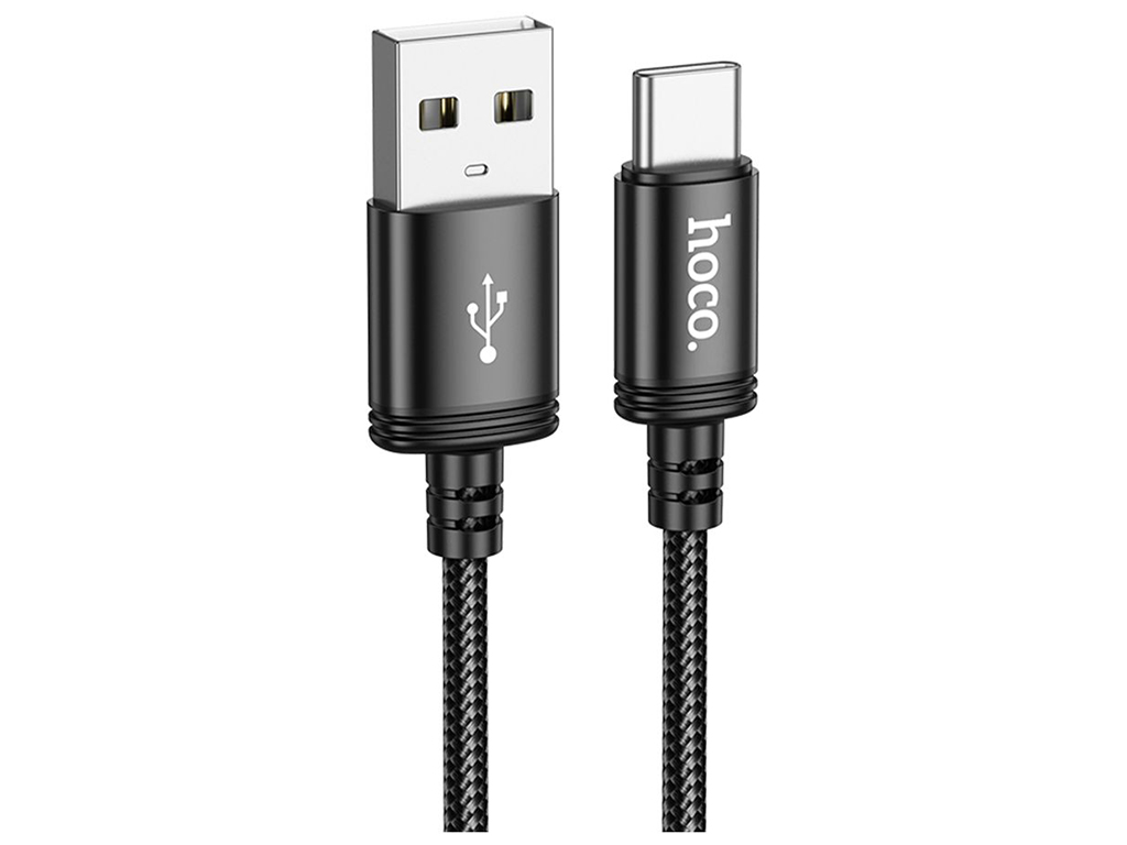 Кабель USB Hoco X89 Type-C 3A 2m Колір Чорний