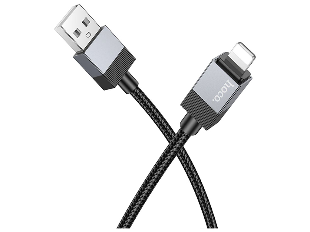 Кабель USB Hoco X110 Lightning 2.4A Колір Чорний