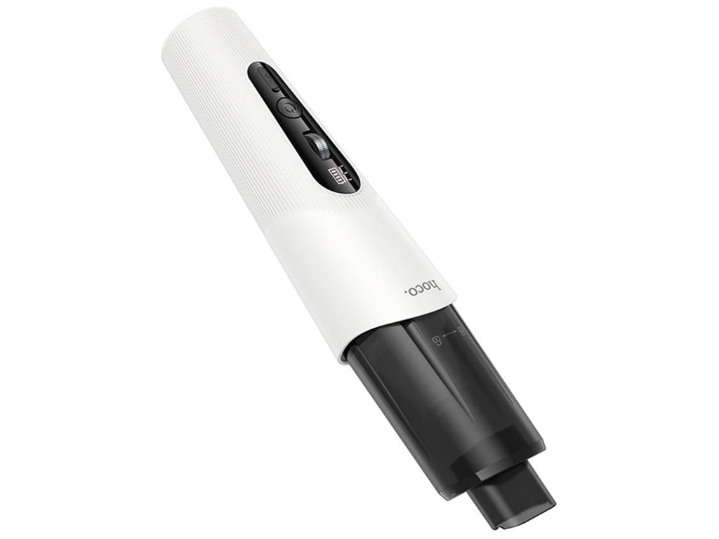 Пилосос автомобільний Hoco ZP16, 50W, 2 режими, 3600mAh, сухе прибирання, HEPA, пластик, колір білий