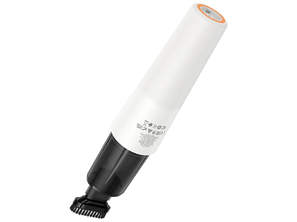 Пилосос автомобільний Hoco ZP16, 50W, 2 режими, 3600mAh, сухе прибирання, HEPA, пластик, колір білий