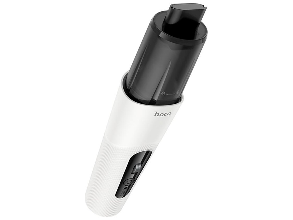 Пилосос автомобільний Hoco ZP16, 50W, 2 режими, 3600mAh, сухе прибирання, HEPA, пластик, колір білий