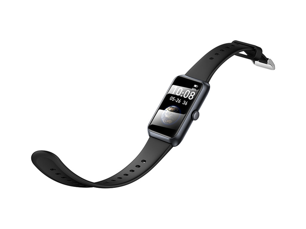 Смарт-годинник Hoco Y34, Bluetooth 5.3, 180мАч, TFT дисплей, пластик, силікон, 220×70×22мм, чорний