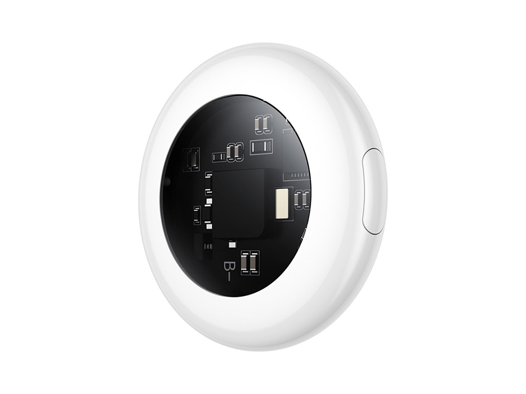 Брелок для тварин Hoco E91C, Bluetooth, 210мАг, пластик, силікон, 98×98×20мм, колір білий