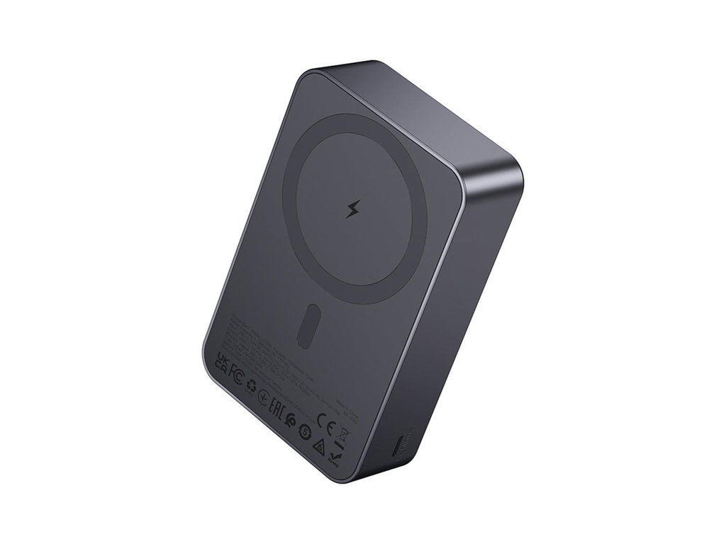 Power Bank Hoco J160B Original, PD20W, 20000mAh, магнітний, бездротова зарядка, ABS+PC, колір сірий