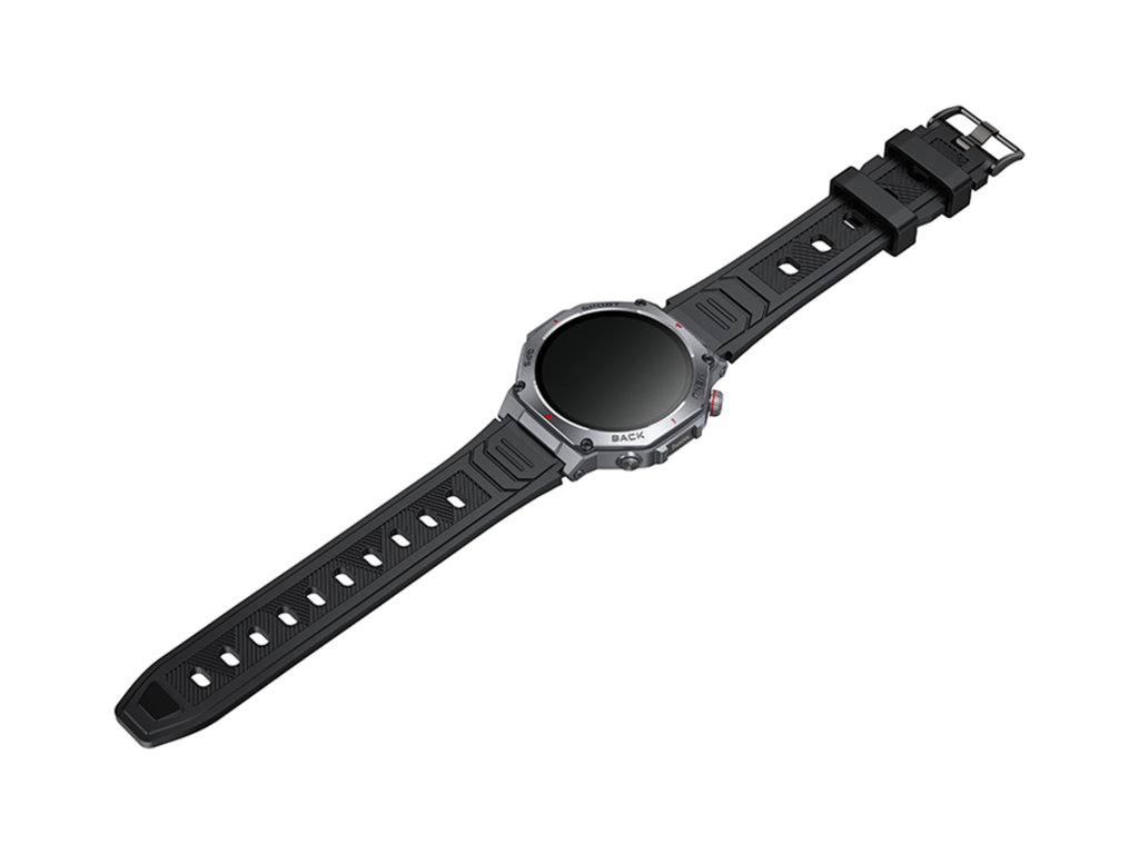 Смарт-годинник Hoco Y37, Bluetooth 5.3, GPS, AMOLED дисплей, 520мАч, алюмінієвий сплав, колір чорний