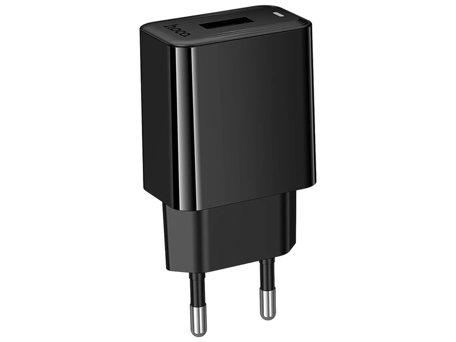 Мережевий зарядний пристрій Hoco CS91A, USB-A, 10,5Вт, 2,1А, чорний