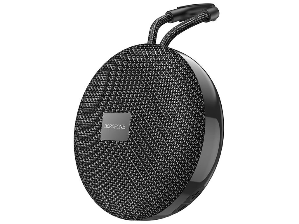 Колонка Borofone BR27, 5Вт, Bluetooth 5.1, 500mAh, Type-C, ABS пластик, 97×97×47мм, колір чорний