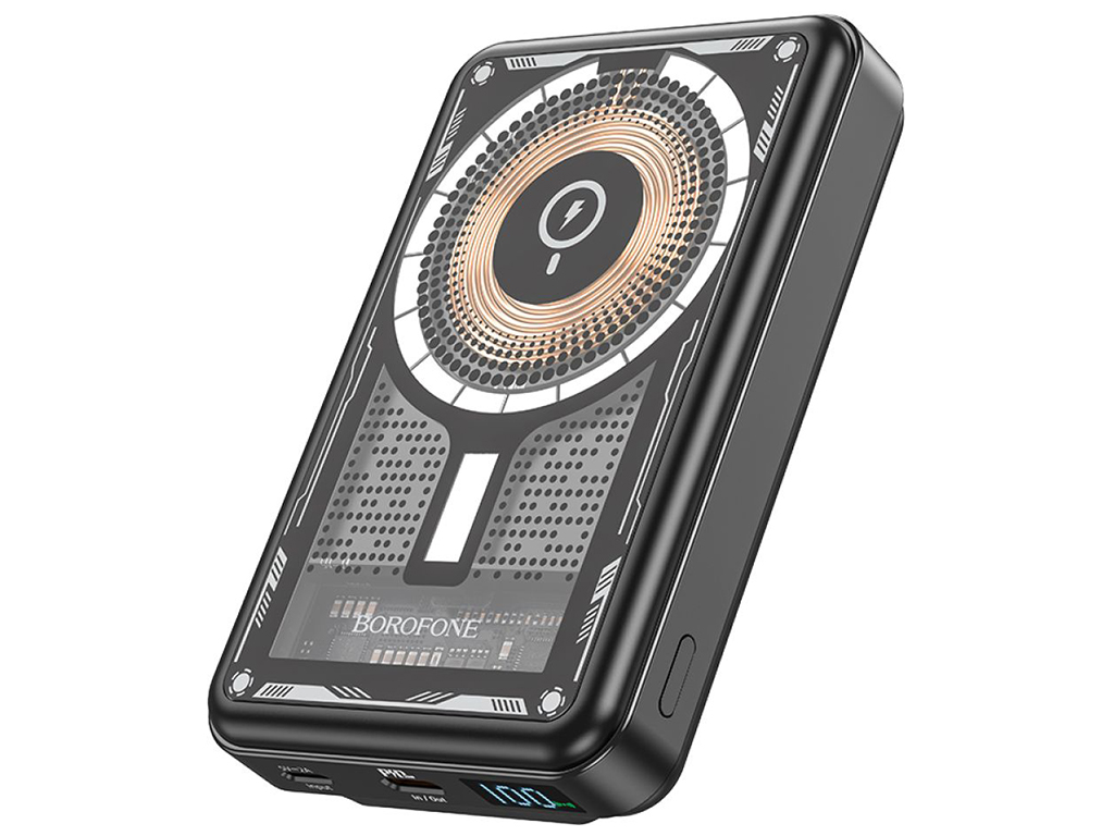 Універсальна мобільна батарея Borofone BJ29 Discovery Edition PD20W magnetic wireless fast charging 