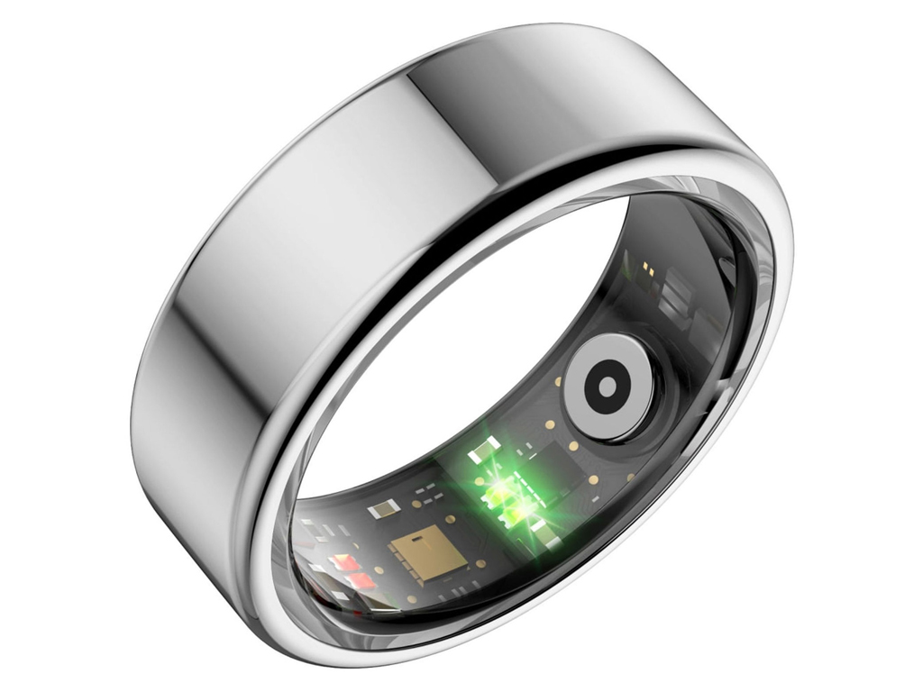 Смарт-кольцо XO Smart Ring RS01 размер 10 (19,8 мм), защита 5 АТМ, Bluetooth 5.1, цвет серебристый