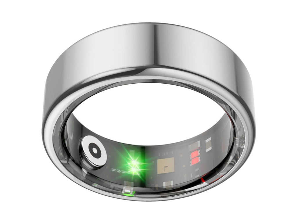 Смарт-кольцо XO Smart Ring RS01 размер 10 (19,8 мм), защита 5 АТМ, Bluetooth 5.1, цвет серебристый