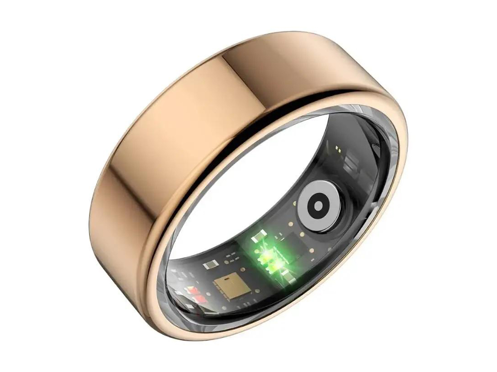 Смарт-кольцо XO Smart Ring RS01 размер 10, Bluetooth 5.1, 18mAh, защита 5 АТМ, цвет золотой