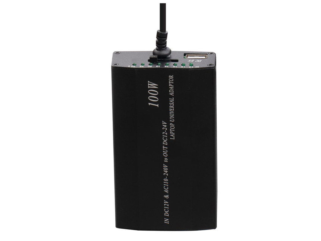 Універсальний зарядний пристрій ноутбука 100w 8 pin, 150вт, колір чорний