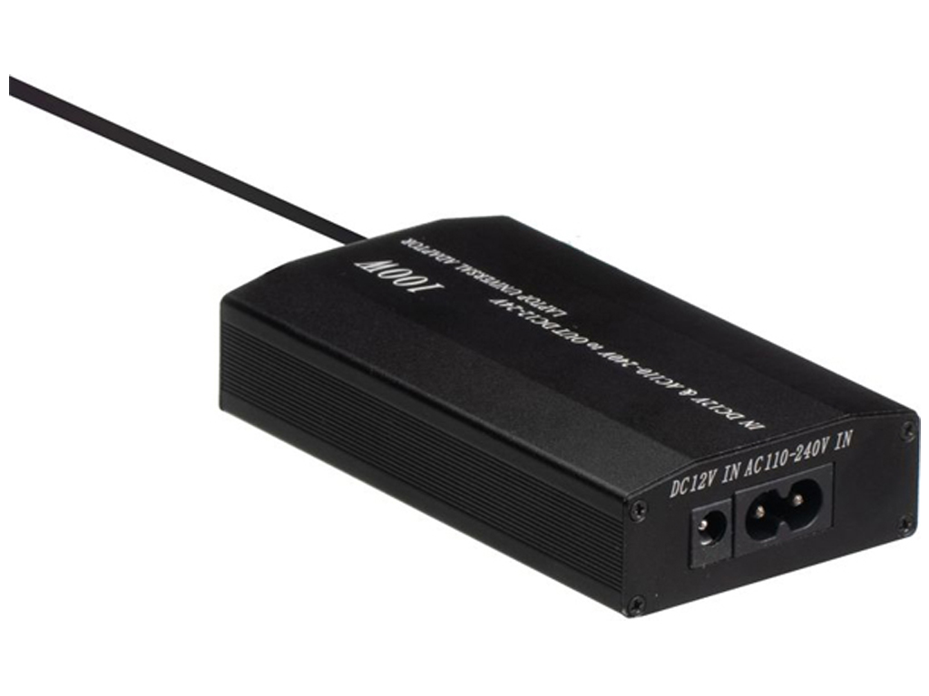 Універсальний зарядний пристрій ноутбука 100w 8 pin, 150вт, колір чорний