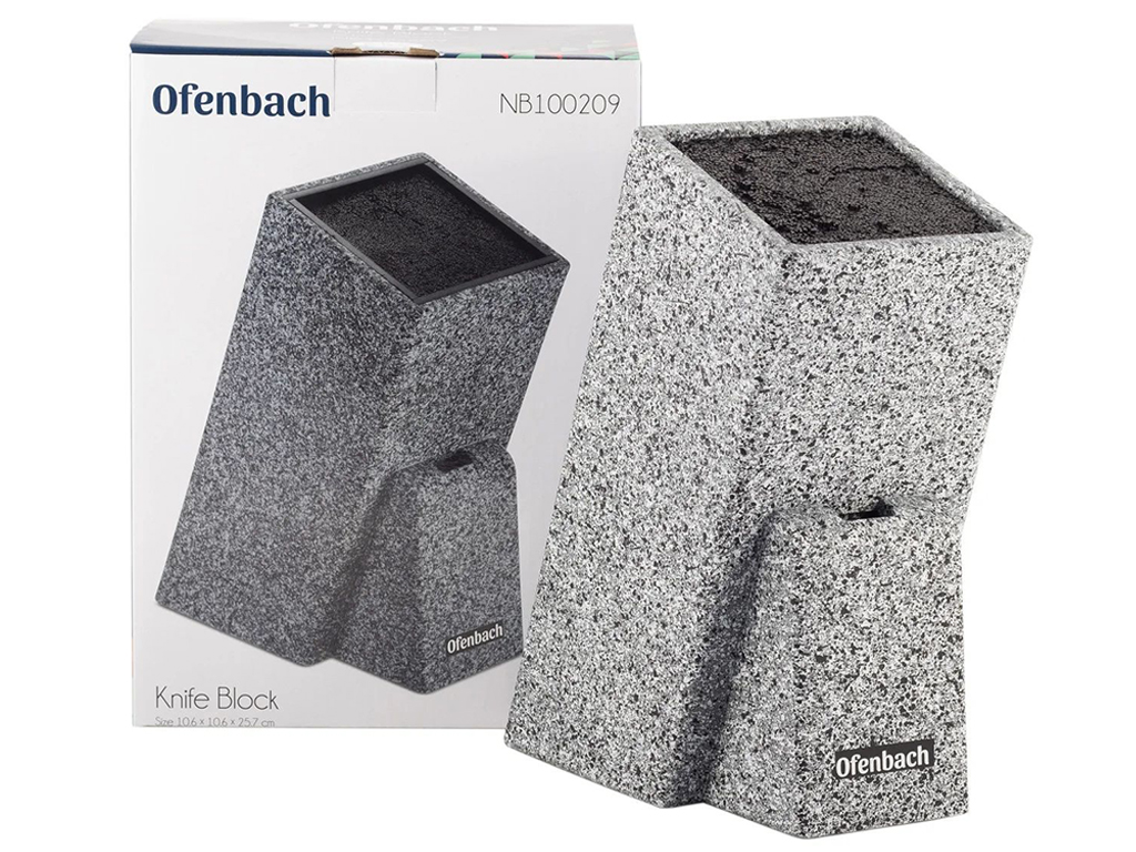 Підставка для ножів Ofenbach 10,6х10,6х25,7см з наповнювачем