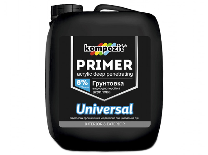 Грунтовка акриловая Kompozit Universal (Композит Универсал) 10л