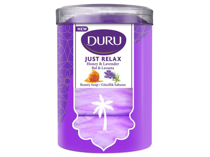 Туалетное мыло Duru Just Relax, мёд и лаванда, 90г (цена за 4 шт)