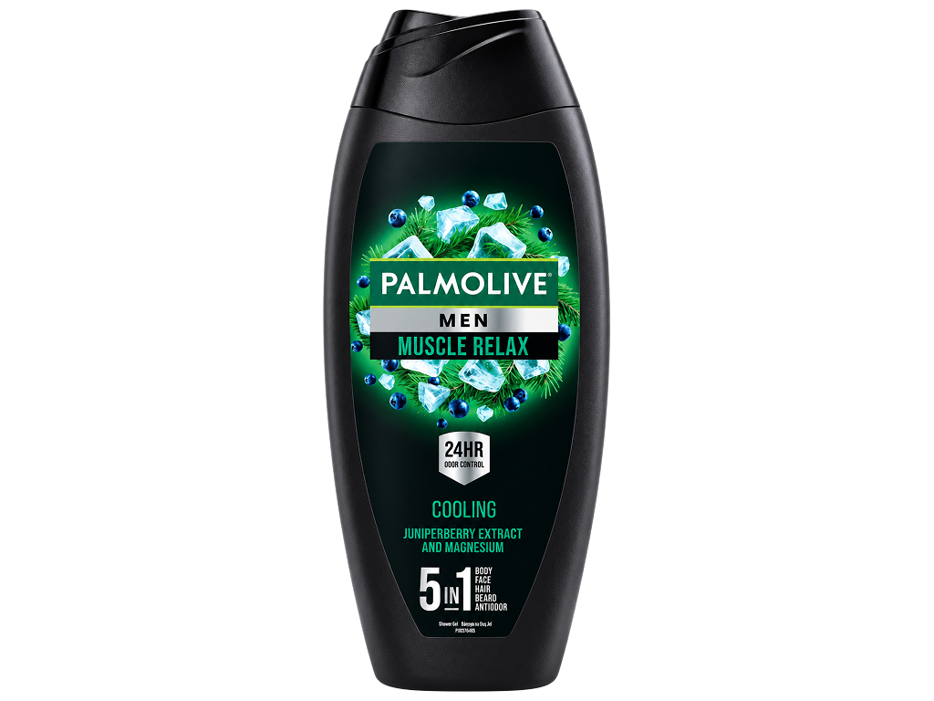 Гель для душу Palmolive Men Muscle Relax 5 в 1, охолодний, 500мл