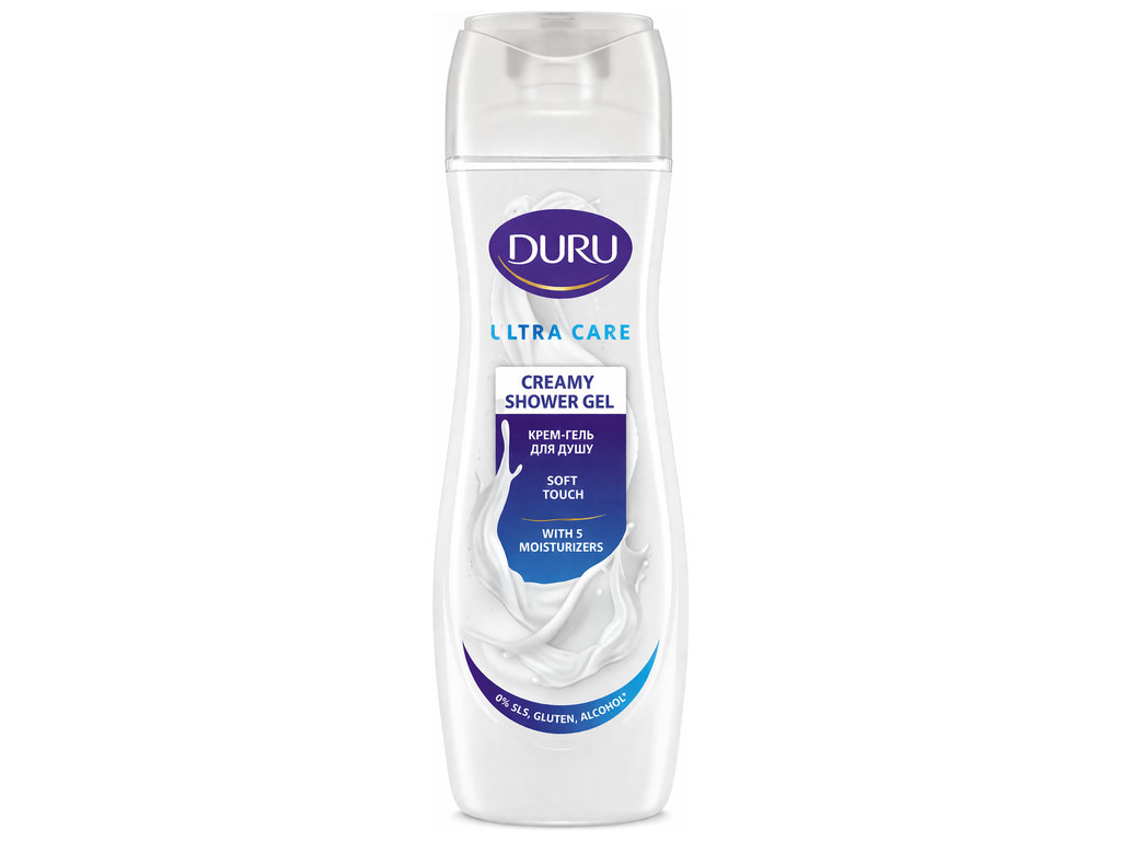 Крем‑гель для душа Duru Ultra Care Нежный уход, увлажнение, без SLS и спирта, 250мл