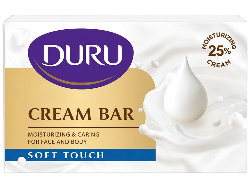 Крем-мыло Duru Soft Touch, 25% увлажняющего крема, для лица и тела, 90 г