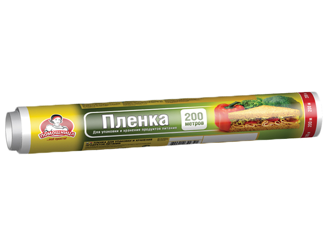 Пленка пищевая Помічниця ECO FRIENDLY 200м в рулоне