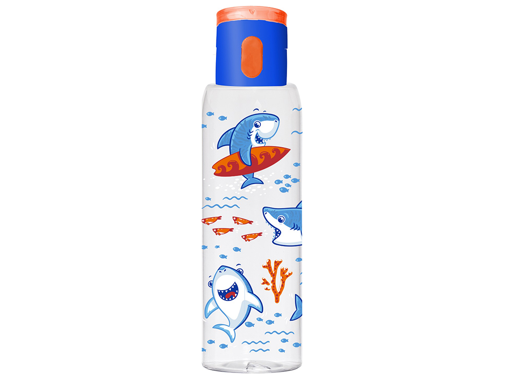 Пляшка для води Herevin Hanger-Shark для спорту, 500мл, 8690069479989
